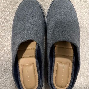 Gray Slip-On Loafers